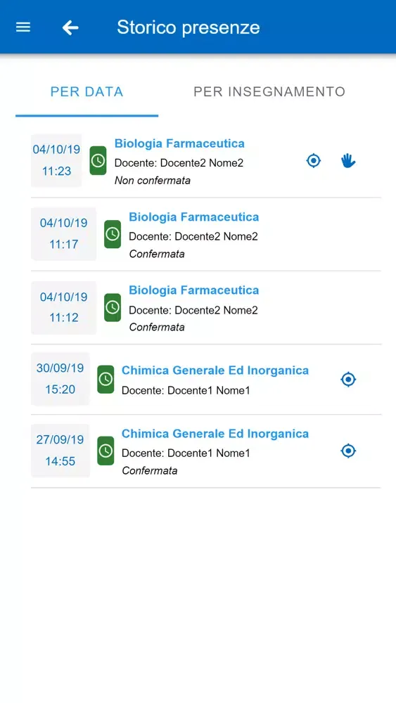 صور UNIME - Rilevazione Frequenze