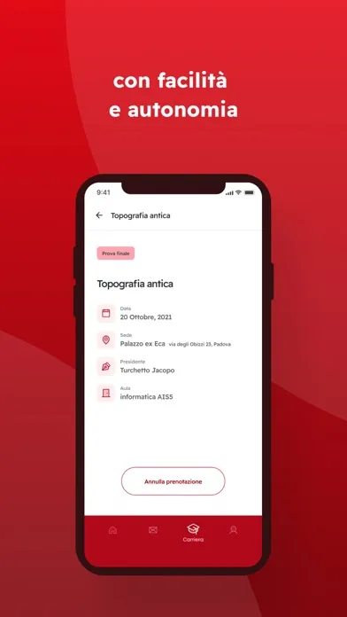 Capturas de pantalla de MyUniPd