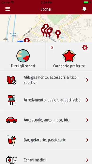 Screenshot di Studiare a Padova