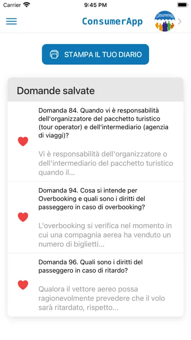 Captures d'écran de ConsumerApp