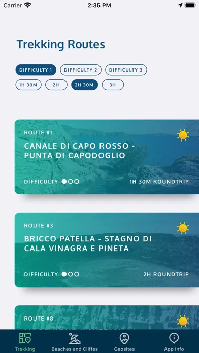Screenshot di Trekking San Pietro