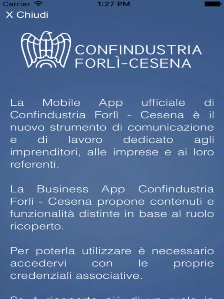 Screenshot di Confindustria Forlì-Cesena iPad 