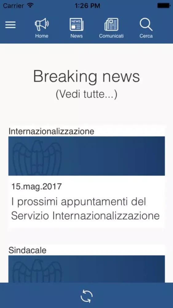 Screenshot di Confindustria Forlì-Cesena