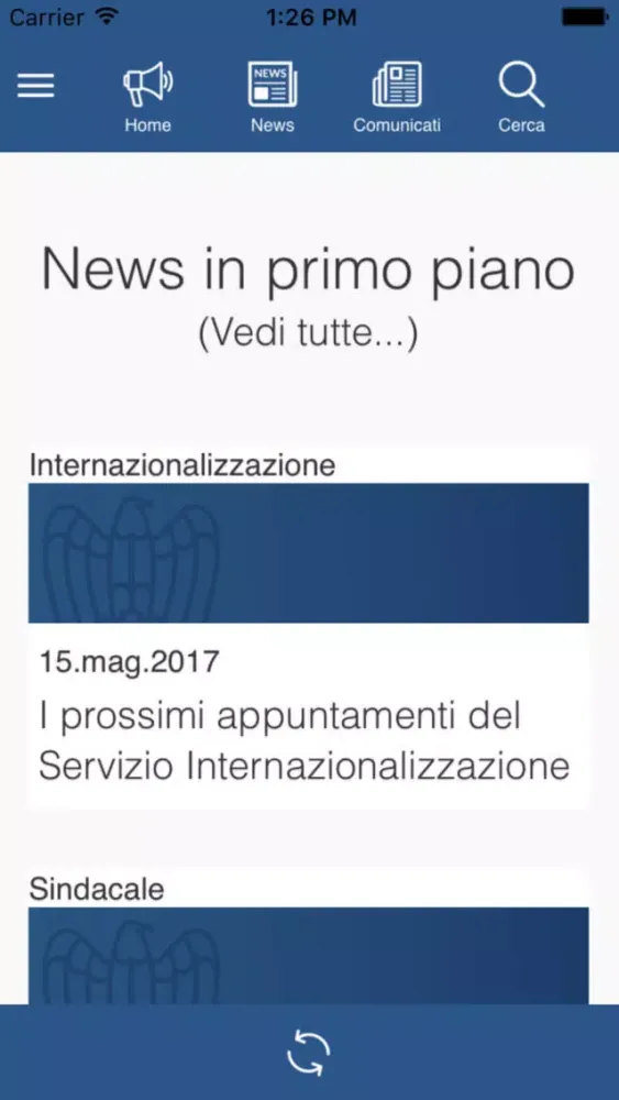 Screenshot di Confindustria Forlì-Cesena