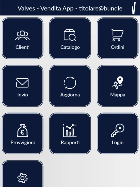 Vendita App Valves iPad  スクリーンショット