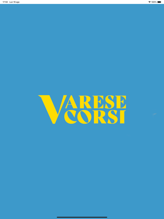 Tangkapan layar Varese Corsi iPad 