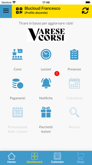 Tangkapan layar Varese Corsi