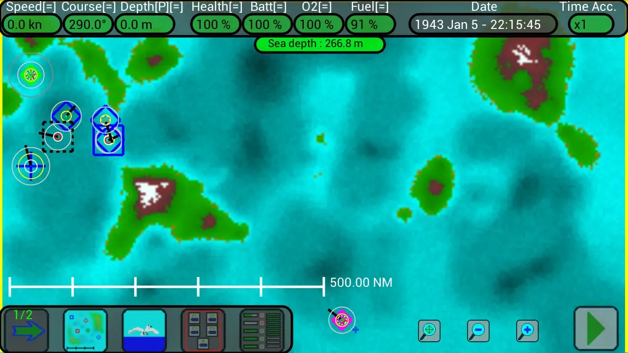 U-Boat Simulator (Demo) 스크린샷