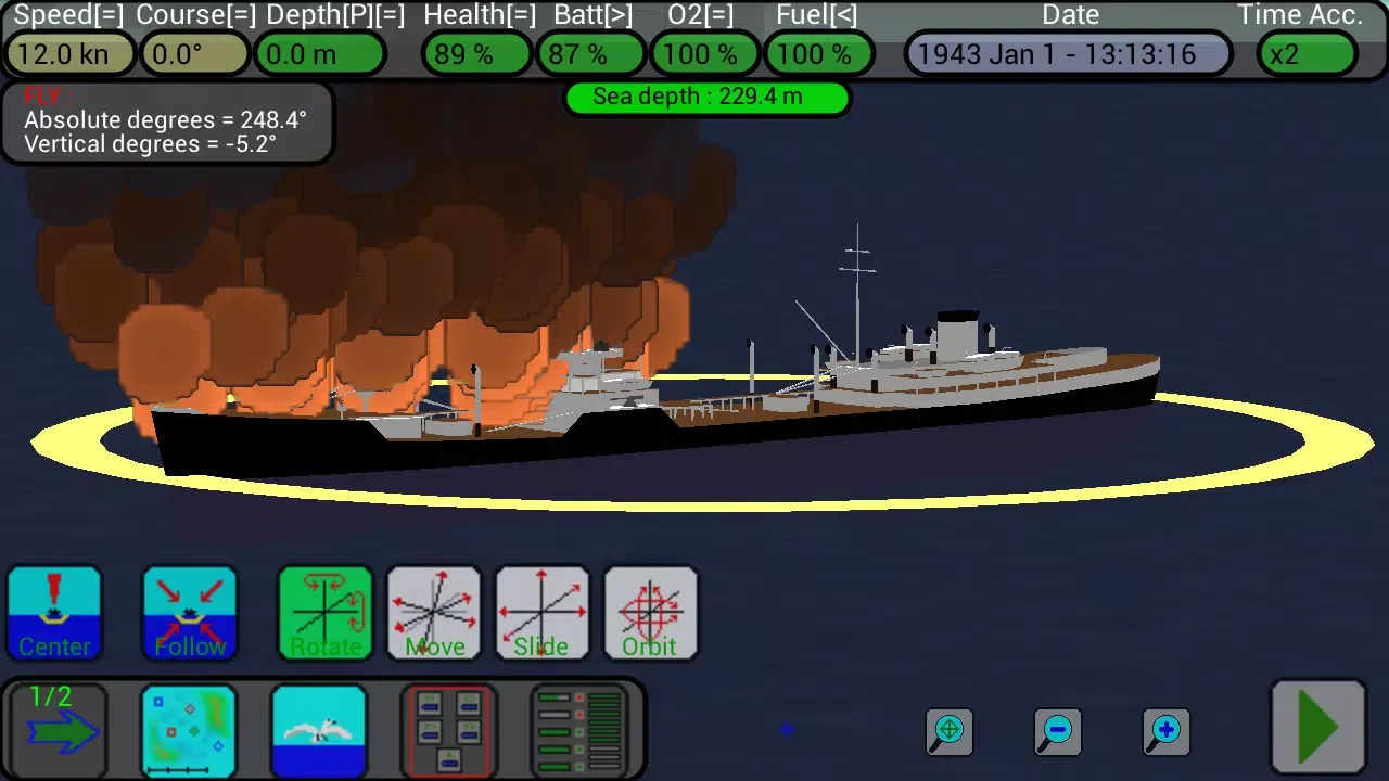 U-Boat Simulator (Demo) 스크린샷