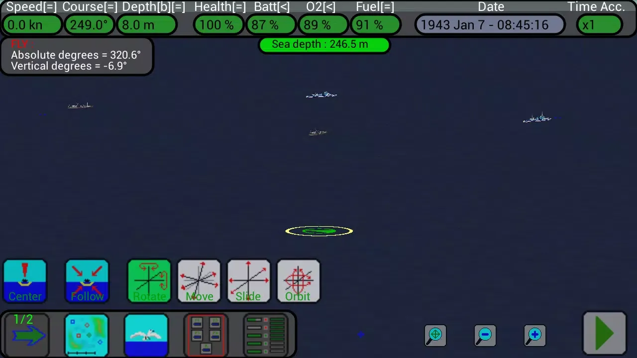 U-Boat Simulator (Demo) 스크린샷
