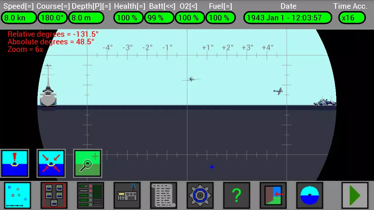 U-Boat Simulator (Demo) 스크린샷