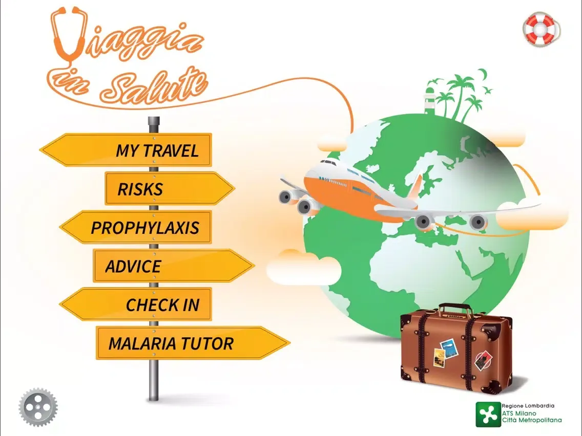 Tangkapan skrin Viaggia In Salute iPad 