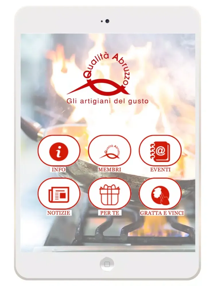 Capturas de tela do Qualità Abruzzo iPad 