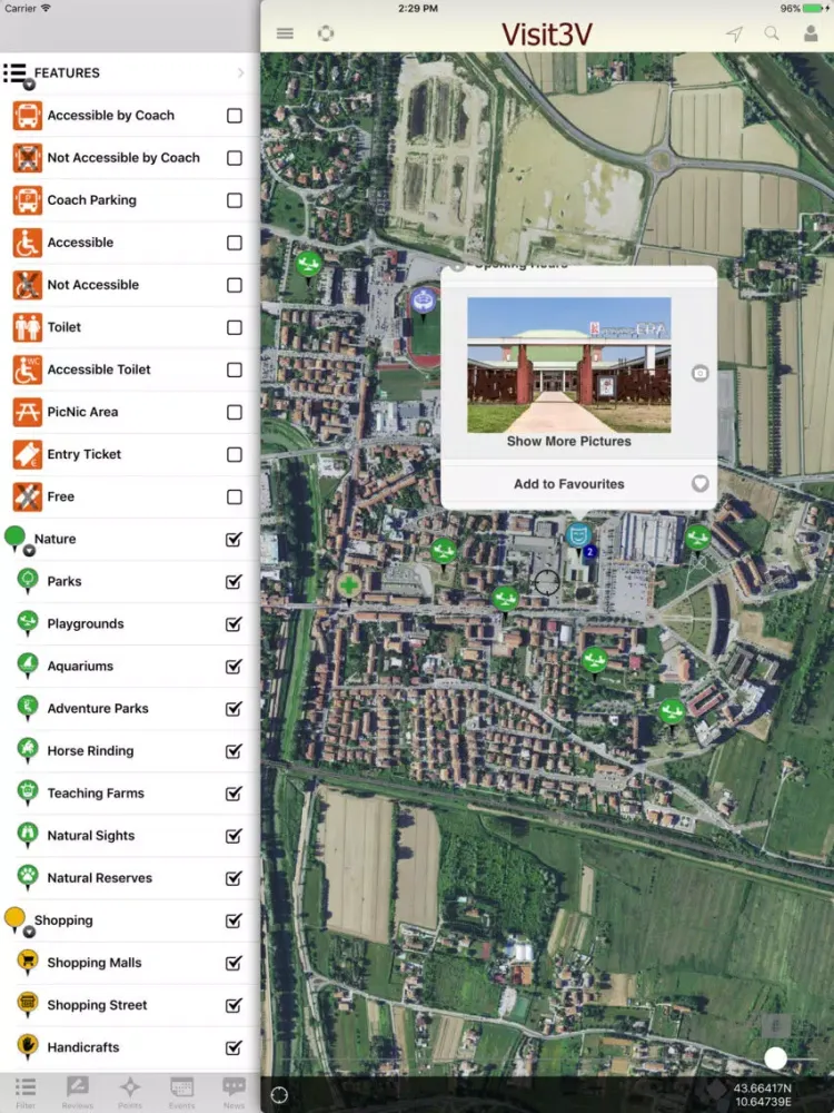 Visit3V - Valdera, Valdarno & Val di Cecina iPad  Screenshots
