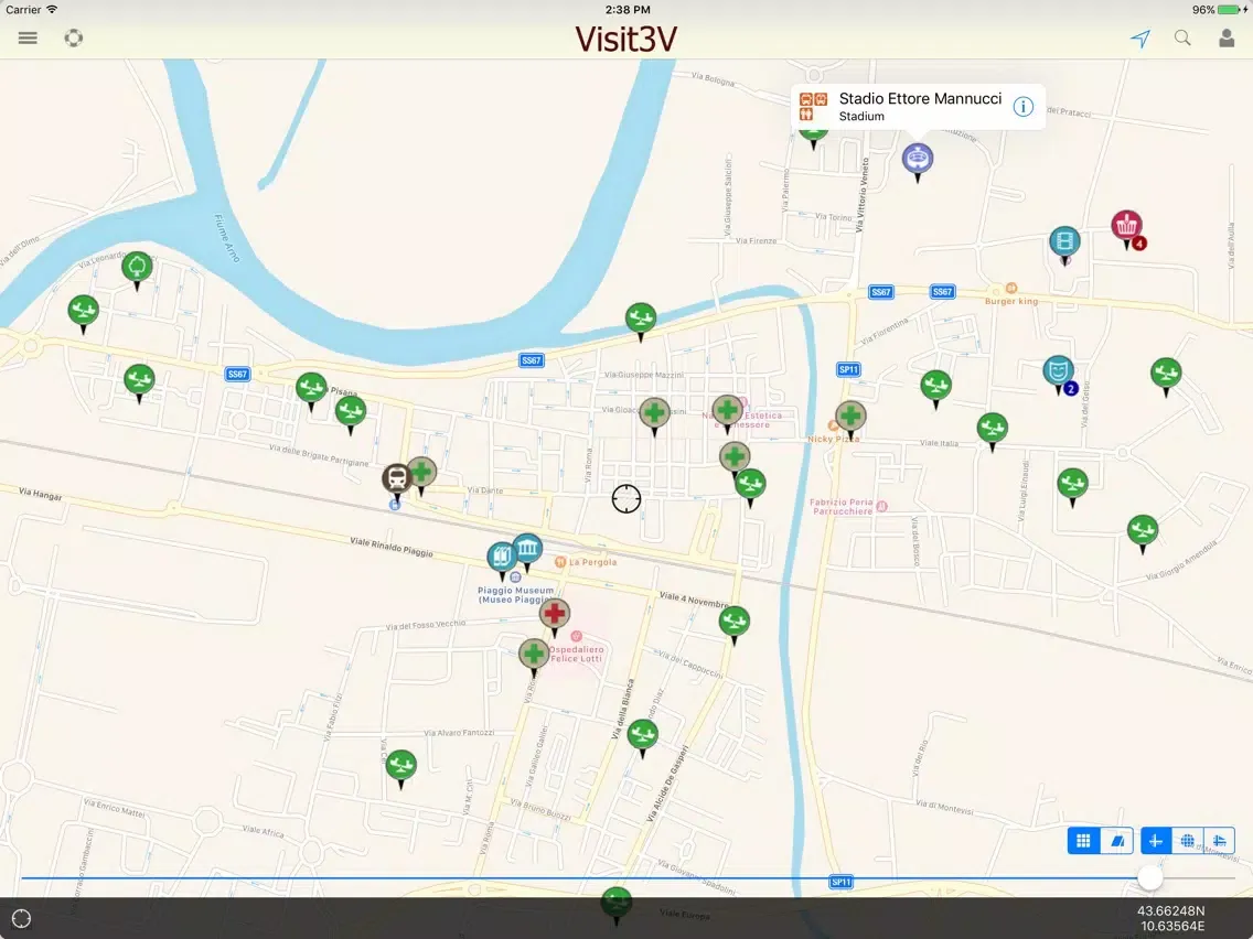 Visit3V - Valdera, Valdarno & Val di Cecina iPad  Screenshots