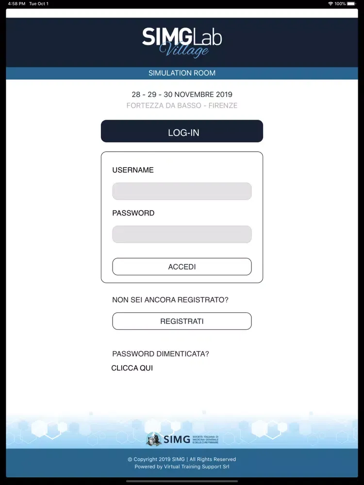 Tangkapan skrin SIMGLab Village iPad 