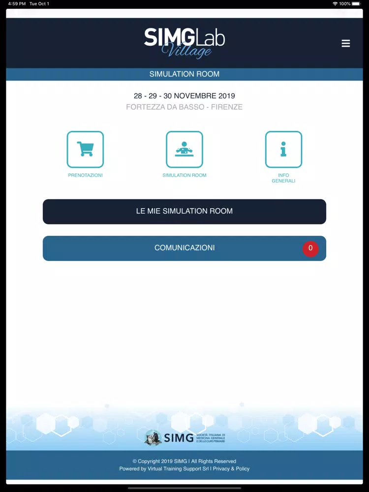 SIMGLab Village iPad  スクリーンショット