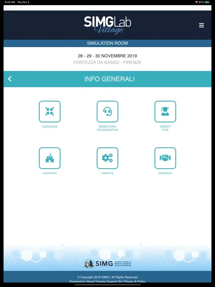 Tangkapan skrin SIMGLab Village iPad 