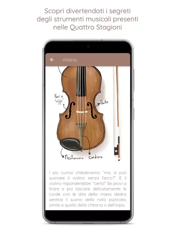 ภาพหน้าจอของ Le Quattro Stagioni di Vivaldi iPad 