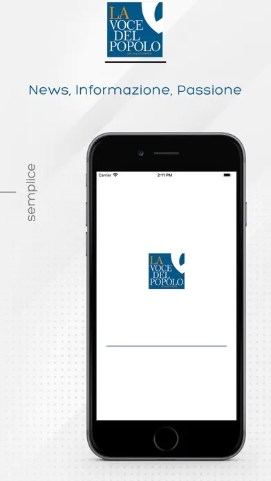 Screenshot di La Voce del Popolo