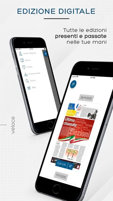 Screenshot di La Voce del Popolo