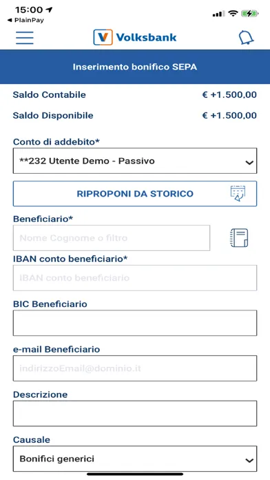 Captures d'écran de CoBa web mobile