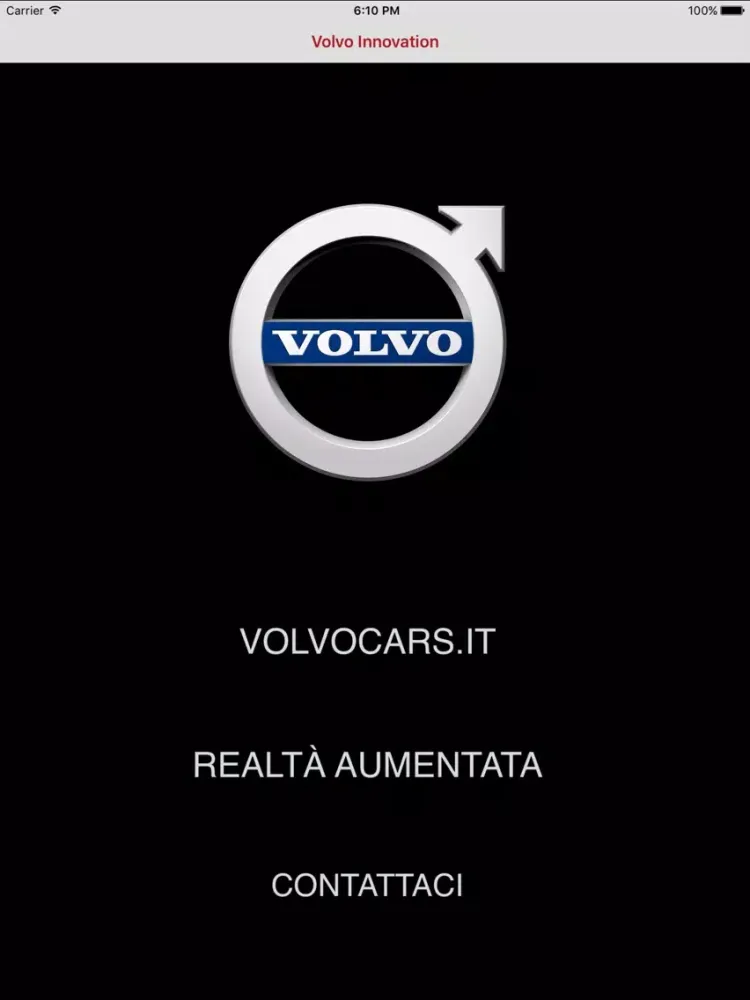 Screenshot di Innovation - Volvo iPad 