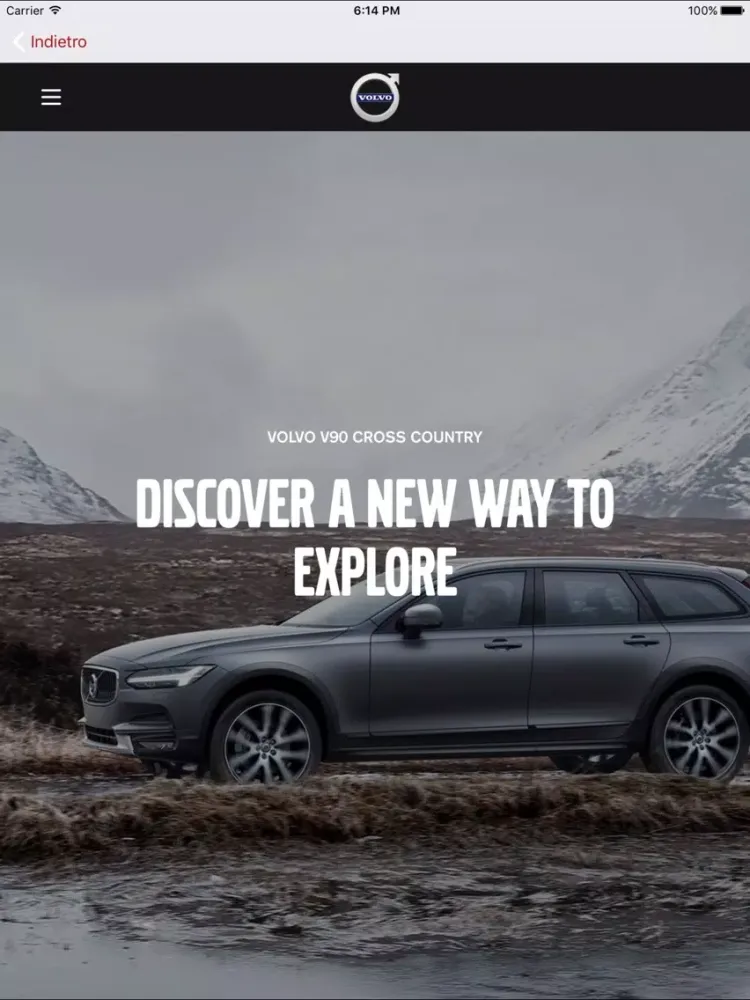 Screenshot di Innovation - Volvo iPad 