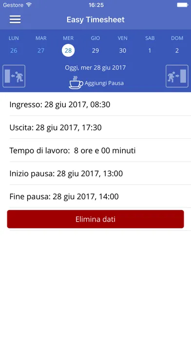 Easy Timesheet স্ক্রিনশট
