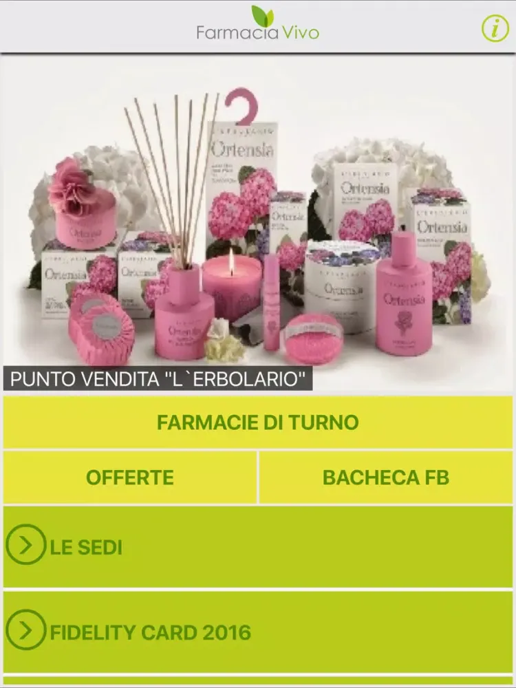 Farmacia Vivo iPad 應用截圖