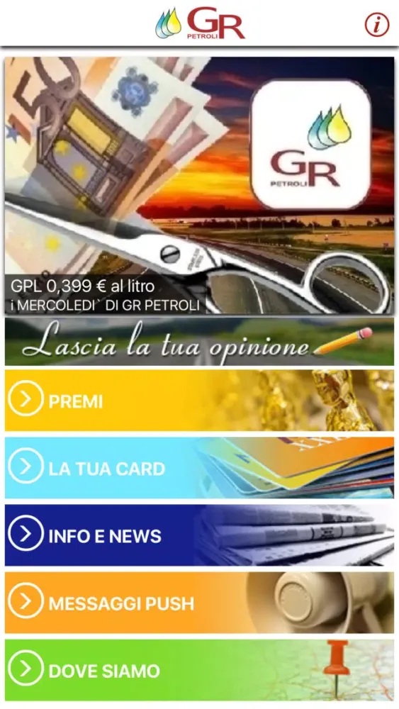 Screenshot di GR PETROLI