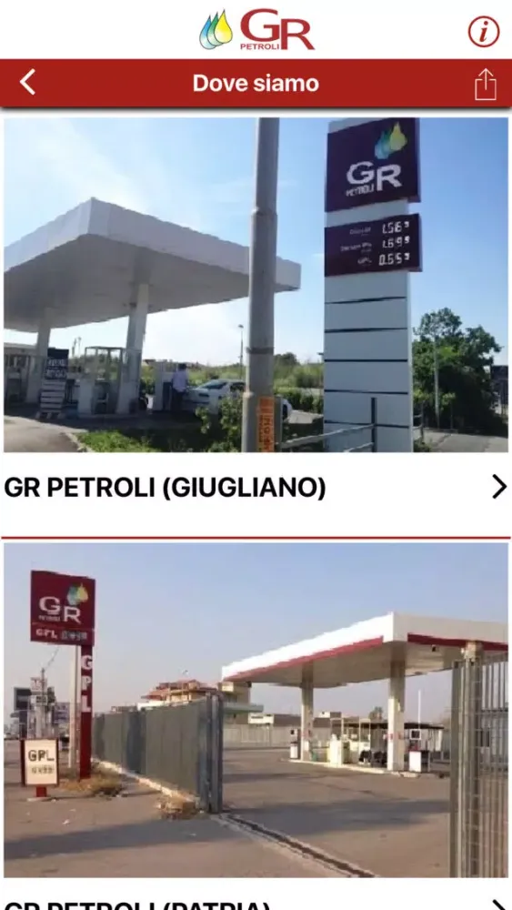 Screenshot di GR PETROLI