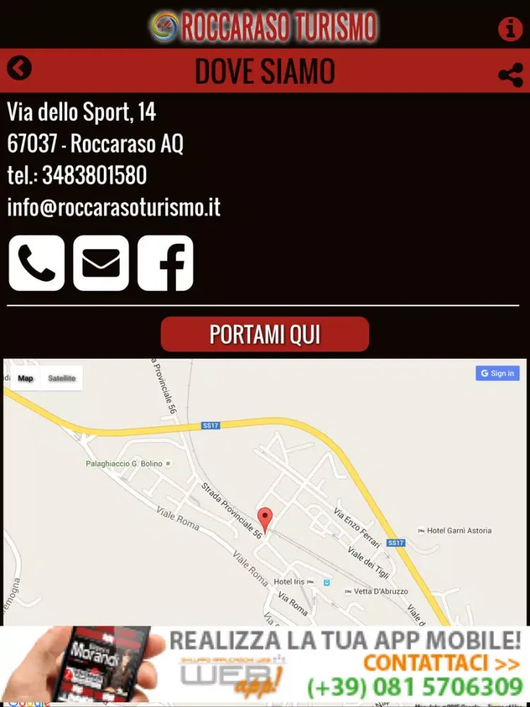 ROCCARASO iPad  Screenshots