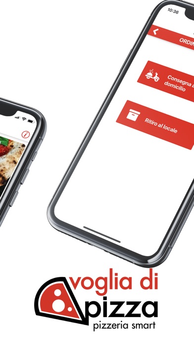 Tangkapan layar Voglia di Pizza