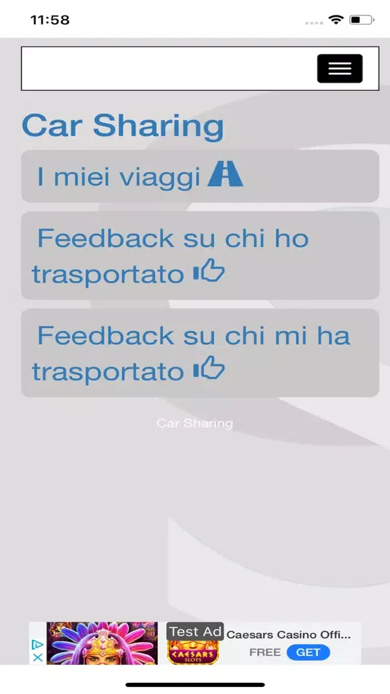 Condivisione Posti Auto Ekran Görüntüleri