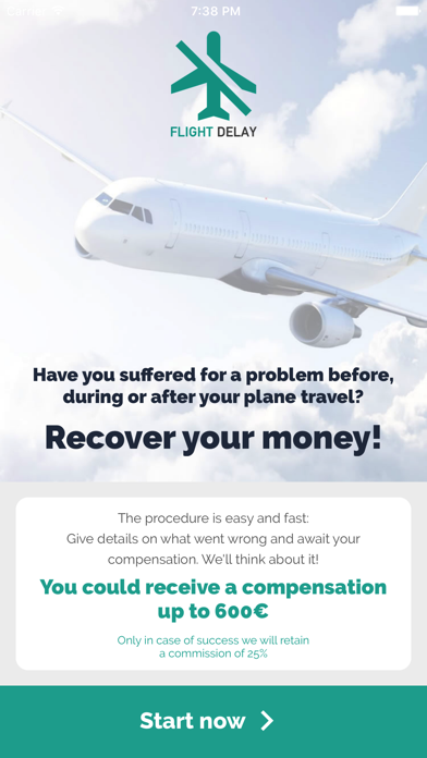 Tangkapan skrin Flight Delay