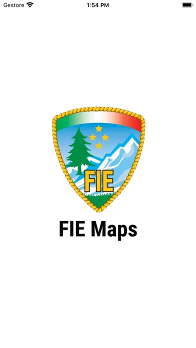 Capturas de tela do FIE Maps