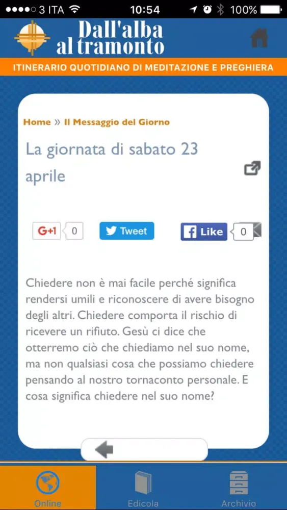 Dall'Alba al Tramonto Screenshots