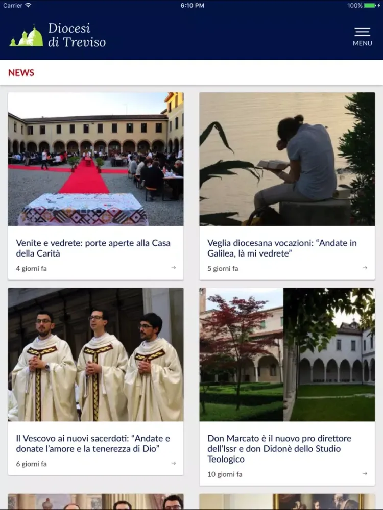 Diocesi di Treviso iPad  سکرین شاٹس