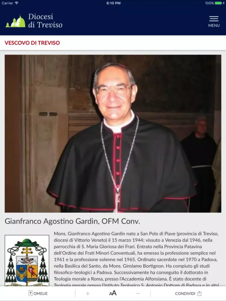 Diocesi di Treviso iPad  سکرین شاٹس