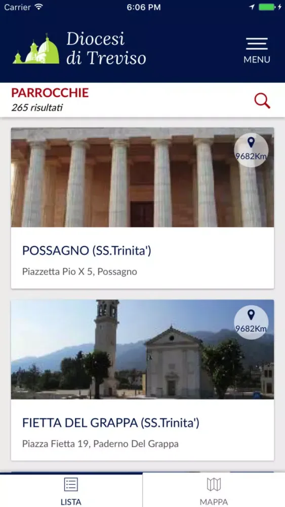 Diocesi di Treviso سکرین شاٹس