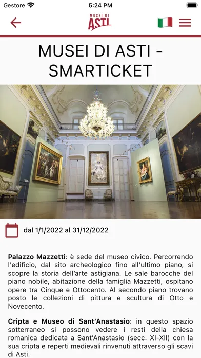 Captures d'écran de Musei di Asti