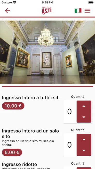 Captures d'écran de Musei di Asti