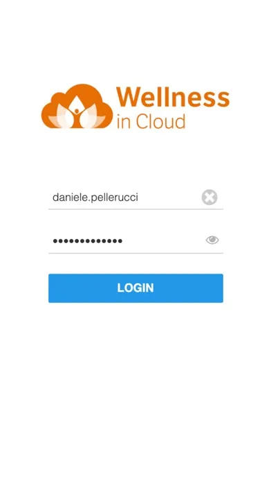 Wellness in Cloud STAFF Screenshots