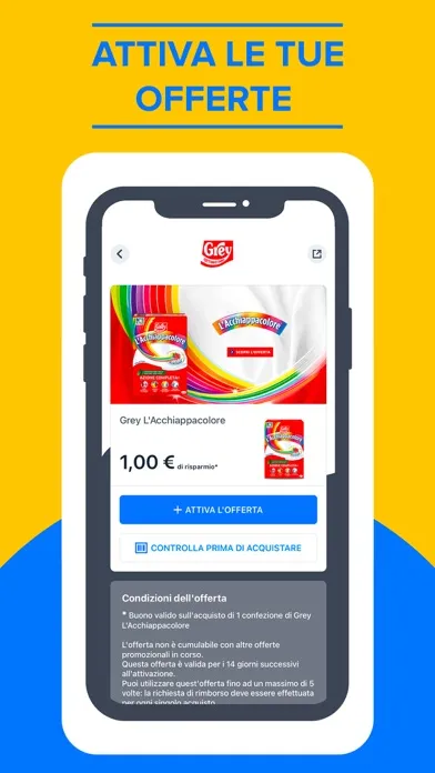 Capturas de pantalla de WeScount: sconti e rimborsi
