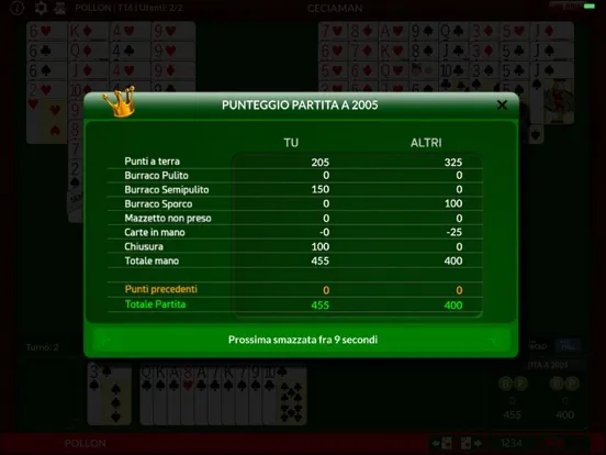 BurracoLight iPad  Screenshots