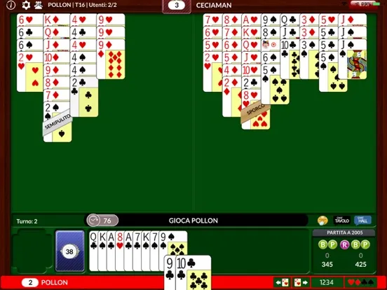 BurracoLight iPad  Screenshots