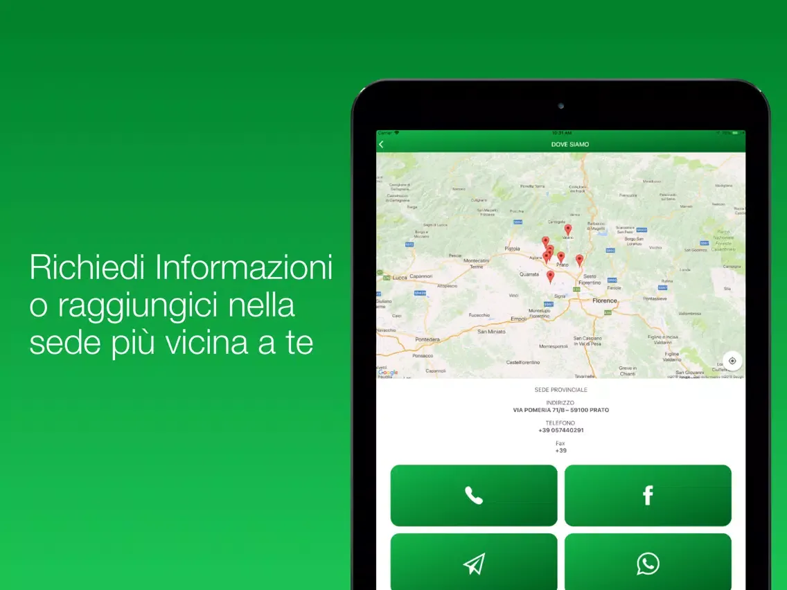Confesercenti Prato iPad 应用截图