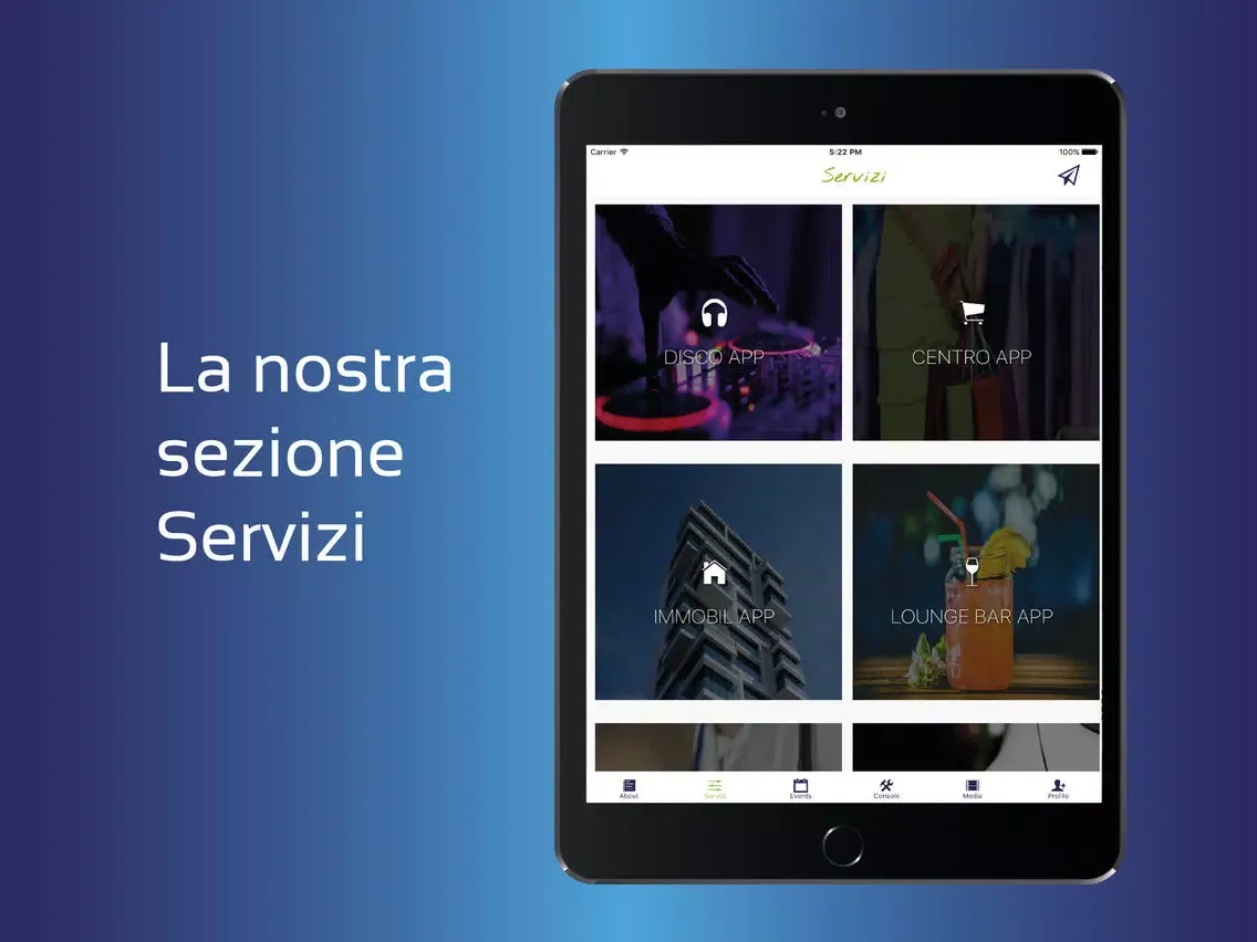 Witapp Commerciale iPad  Screenshots