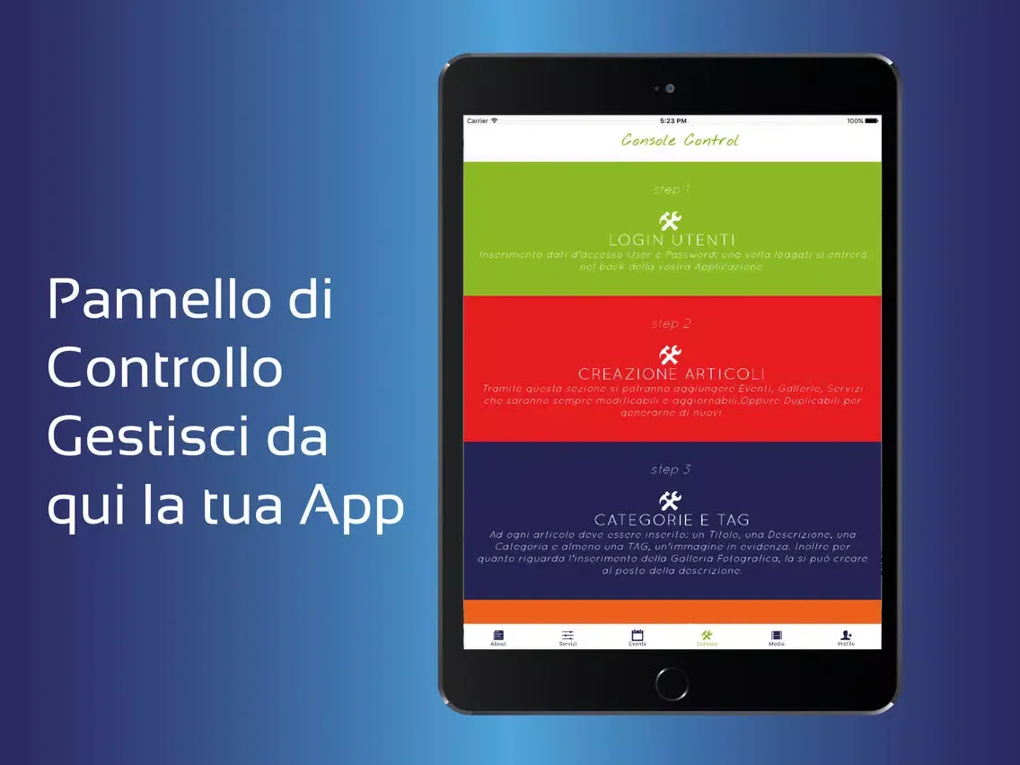 Witapp Commerciale iPad  Screenshots